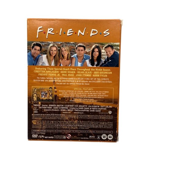 Friends The Complete Ninth Season DVD Box Set 2002-2005 TV Show - Picture 2 of 14